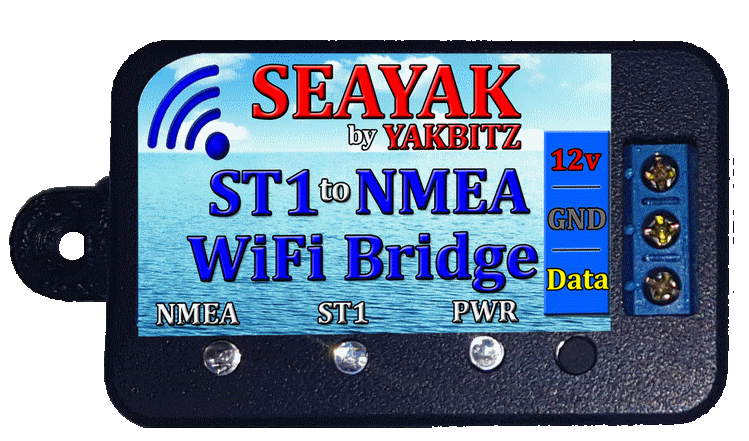 SEAYAK Seatalk1 to NMEA WiFi Bridge 